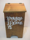Potatoonionbox Handmade Old Wood-wooden Potato