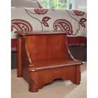 Powell Gabrielle Woodbury Mahogany Bed Steps With Storage Brown