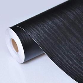 Practical Ws Black Wood Wallpaper 11.8in X78.7in Peel And Stick Practical Ws Black Wood Wallpaper 11.8in X78.7in Peel And Stick