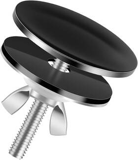 Pred-24017172p1 Pretwad 2 Inch Kitchen Sink Hole Cover Black Metal Faucet Stainless