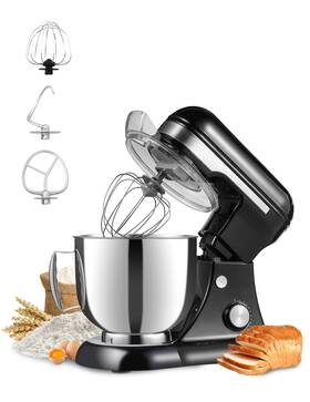Ym609 Prich 3-in-1 Electric Stand Mixer 5.3 Quart Bowl 12-speed Kitchen Household Foo