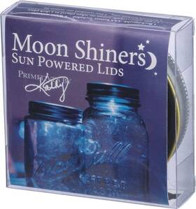 19364 Primitives By Kathy Moon Shiners Sun Powered Jar Lid Multicolor