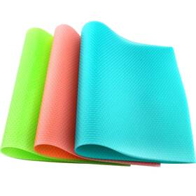 Psiso 606727872922 11 Pcs Refrigerator Mats Eva Large Pack-pink/3 Green/4 Blue/4