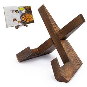 Puersi 975239930005 Cookbook Stand For Kitchen Recipe Book Holder Counter Wo