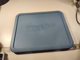 Pyrex 401000040995 7212-pc 11 Cup Rectangular Blue Replacement Lid For Glass Dish