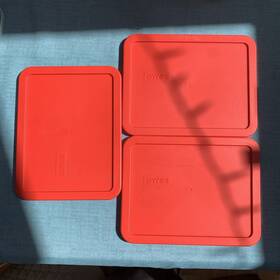 Pyrex 685642863123 7211-pc Rectangle 6 Cup 1.5l Red Storage Lid 4 Pack For Glass Dish Pyrex 685642863123 7211-pc Rectangle 6 Cup 1.5l Red Storage Lid 4 Pack For Glass Dish