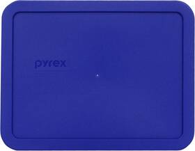 Pyrex 685642863260 7211-pc 6 Cup Cobalt Blue Rectangle Food Storage Lid For
