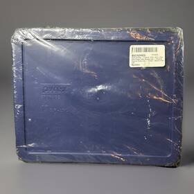 Pyrex 693892571361 Rectangular 11 Cup Replacement Lid Cover Blue 7210-pc 2pk For Glass Bowl
