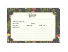 Q12-20809 Gibson Recipe Cards Mushroom Botanical One Coast 009292809810