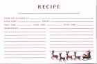 Q12-21190 Santa Recipe Cards Gibson Lined Pack New 009292812780 Q12-21190 Santa Recipe Cards Gibson Lined Pack New 009292812780