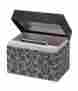 Q2-12505 C R Gibson C.r Kitchen Cook Bake 4 6 Recipe Card File Box Savory Eats 082272889866
