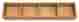 Qbx-003 Lipper International Bamboo Drawer Organizer With 3 Removable Dividers Brown 026914888404