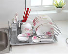 Qi003218 Basicwise Stainless Steel Dish Rack