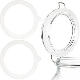 Qi-81 Qianfenie Silicone Sealing Ring Only For 4.3 Inches Mouth Glass Jars Of White