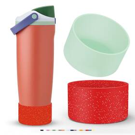 Qiong 716404917799 2pcs Silicone Boot For Owala Water Bottle 30oz And 40oz Freesip Sway