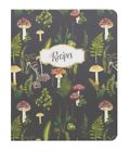 Qmr-20809 Gibson Mini Recipe Notebook Mushroom Botanical One Coast 009292809841