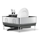 Qshilrrxzb Simplehuman Stainless Steel Plastic Compact Frame Dish 838810020907