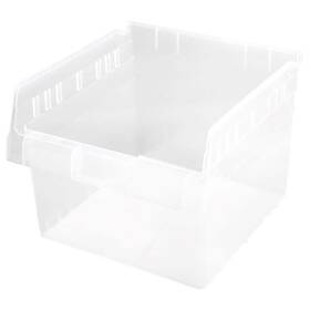 Qsb809clcs Quantum Storage Systems 8 Inch Store-max 13.03 Quart Shelf Bin In Clear 8-pack