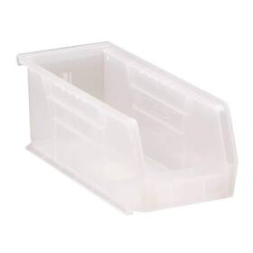 Qus224clcs Quantum Storage Systems Ultra Series 1.51 Quart Stack And Hang Bin In Clear 12-pack