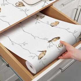 Nc050 Quttisay Shelf Liner For Kitchen Cabinets Non Adhesive Drawer Cabinet Shelves