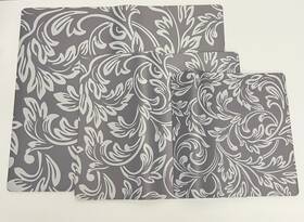 K69603 Qvc Kitchen Glide Mats 3-piece Double Sided Countertop Grey New K69603 Qvc Kitchen Glide Mats 3-piece Double Sided Countertop Grey New