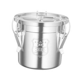 H-196 Qwnbg 304 Stainless Steel Airtight Canister Rice Cereal Grain Canisters 6l H-196 Qwnbg 304 Stainless Steel Airtight Canister Rice Cereal Grain Canisters 6l