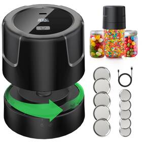 Vp03 Racazl Mason Jar Vacuum Sealer - Electric Sealing Kit Vacuu