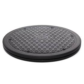 Rampro 840195610345 5 Pack 12 Inch Lazy Susan Turntable Organizer Non Skid Large Turn