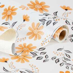 Ray Star 445054119187 Shelf Liner 12 Inch X 10 Feet Non Adhesive Daisy Floral Printed Cabinet F Ray Star 445054119187 Shelf Liner 12 Inch X 10 Feet Non Adhesive Daisy Floral Printed Cabinet F