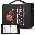 Recipe Binder 160 Pockets Page 40 Premium Double-sided 2-pocket Pages Perfect F Recipe Binder 160 Pockets Page 40 Premium Double-sided 2-pocket Pages Perfect F