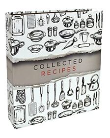 Recipe Binder 8.5inch X 9.5inch 3 Ring Organizer Set With 50 Page