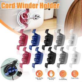 Redtagtown 601549054556 10pcs Cable Cord Winder Wrap Clip Organizer Wrapper Hook For Kitchen Appliances Redtagtown 601549054556 10pcs Cable Cord Winder Wrap Clip Organizer Wrapper Hook For Kitchen Appliances