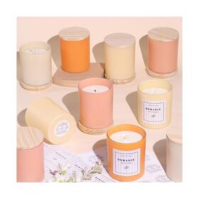Reisen-jar-04 Reisen 12pcs Assorted Orange Candle Jars For Making Candles 10oz Empty