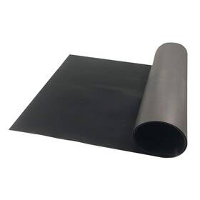 Resilia 818452020855 Black V-groove Utility Runner - Waterproof Vinyl Floor/surface Protec