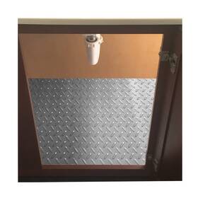Resilia 818452021999 Premium Under The Sink Mat- Large Universal Size Cut To Fit Cabinets Shelf