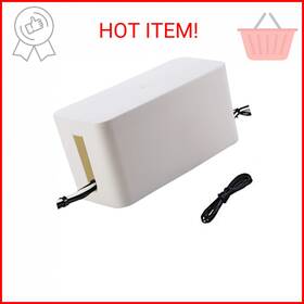 Ctt1125b Resulzon Cable Management Cord Cover Wire Hider Box Concealer Organizer Protector System