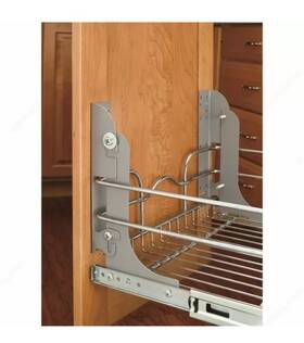 Rev-a-shelf 090713049397 5wb Series Rvdm117kit Heavy-duty Door Mount Bracket Kit For Cabinet Pullouts Rev-a-shelf 090713049397 5wb Series Rvdm117kit Heavy-duty Door Mount Bracket Kit For Cabinet Pullouts