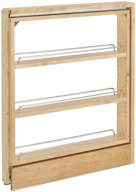 438-bcsc-3c Rev-a-shelf Wood Classics Soft Close Top Slide 3 Inch - Maple