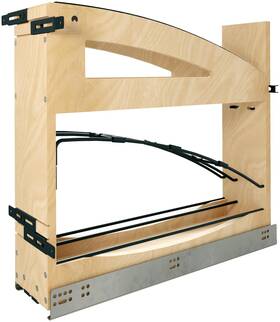 447cc-bcsc-5mb Rev-a-shelf 447cc-bcsc-5 Craftsman 5-15/16 Inch W Solid Maple Pull Out - / 447cc-bcsc-5mb Rev-a-shelf 447cc-bcsc-5 Craftsman 5-15/16 Inch W Solid Maple Pull Out - /