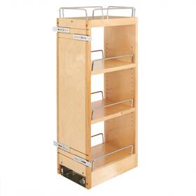 448-bbscwc-8c Rev-a-shelf 8 Inch Pullout Kitchen Wall Cabinet Organizer Soft-close