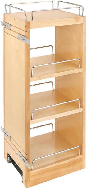 448-bbscwc-9c Rev-a-shelf Wood Classics 9-1/2 Inch W X 26 H Soft Close - Maple