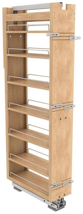 448-tpf58-8-1 Rev-a-shelf Wood Classics Natural Maple 58-5/8 Inch -