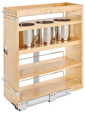 449ut-bcsc-8c Rev-a-shelf Wood Classics 9-1/4 Inch W 4 Base - Maple