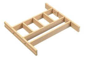 4wdiv-24sh-1 Rev-a-shelf Wood Classics 19-1/4 Inch W Shallow Drawer - Maple