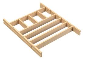 4wdiv-30sh-1 Rev-a-shelf Wood Classics 25-1/4 Inch W Drop In Shallow - Maple