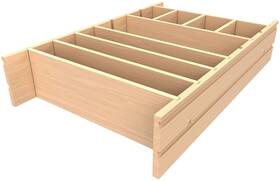 4wdiv-36-1 Rev-a-shelf Wood Classics 30-3/4 Inch D Drawer Divider - Maple