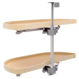 4wls87-18-l Rev-a-shelf Modern 38 Inch W Soft Close Pull Out And Pivot - Brown 4wls87-18-l Rev-a-shelf Modern 38 Inch W Soft Close Pull Out And Pivot - Brown