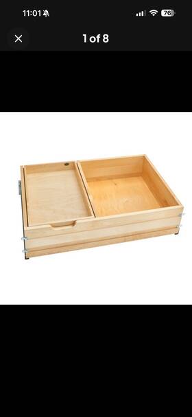 4wtcdd-36hsc-1 Rev-a-shelf 33ftft Tiered Deep Drawer Organizer With Soft-close 4wtcdd-36hsc-1 Rev-a-shelf 33ftft Tiered Deep Drawer Organizer With Soft-close