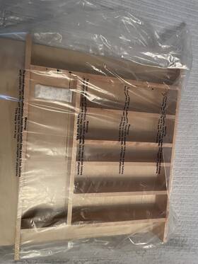 4wut-24sh-1 Rev-a-shelf Natural Maple Right Size Utensil Drawer Insert 19-1/4 Inch X 19-1/2