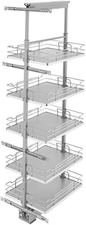 5358-16-gr Rev-a-shelf 5358-16 Contemporary 17-5/8 Inch W X 58-1/4 H 5 - Grey